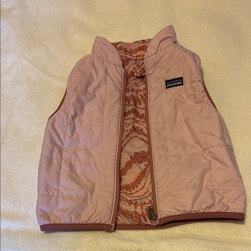Patagonia Kids Pink Vest